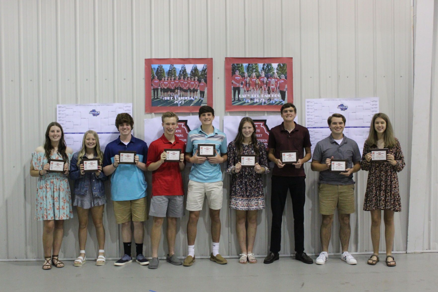 Red Raider individual tennis awards